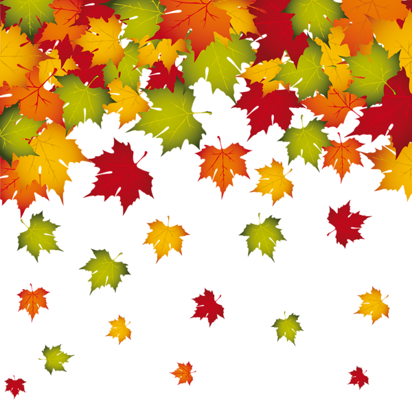 Herbst verlässt Transparenter Hintergrund