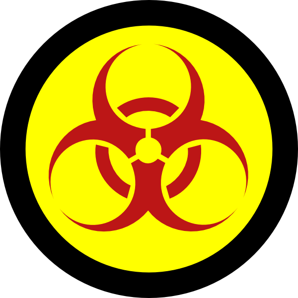 Biohazard Sign PNG Прозрачная картина