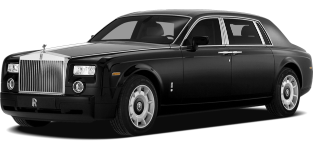 Black Rolls Royce Car Transparent PNG