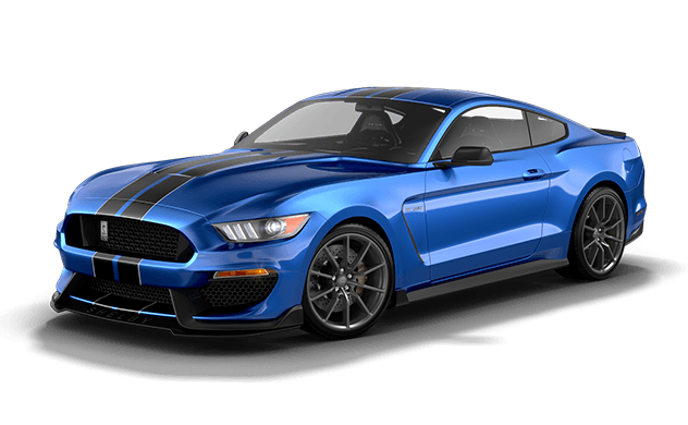Blue Ford Mustang PNG Clipart