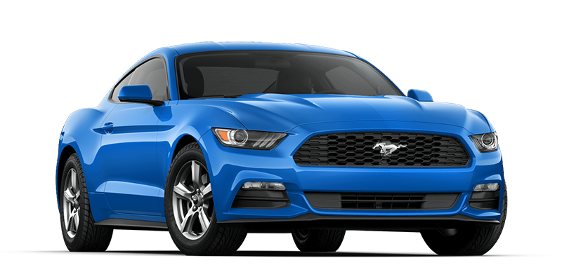 Blue Ford Mustang PNG fotos