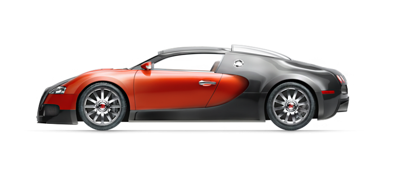 Bugatti Veyron achtergrond PNG