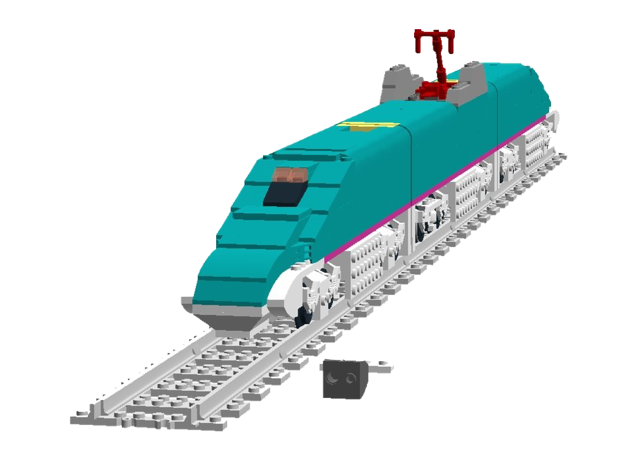 Immagine del PNG del treno del proiettile