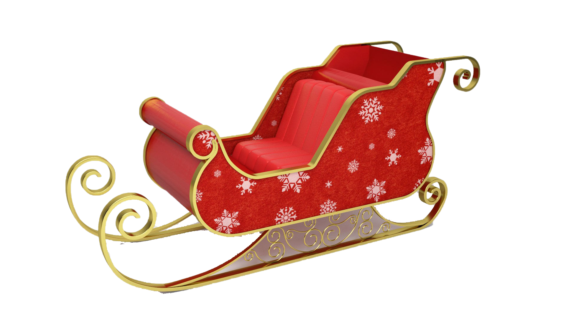 Christmas Sled PNG Picture