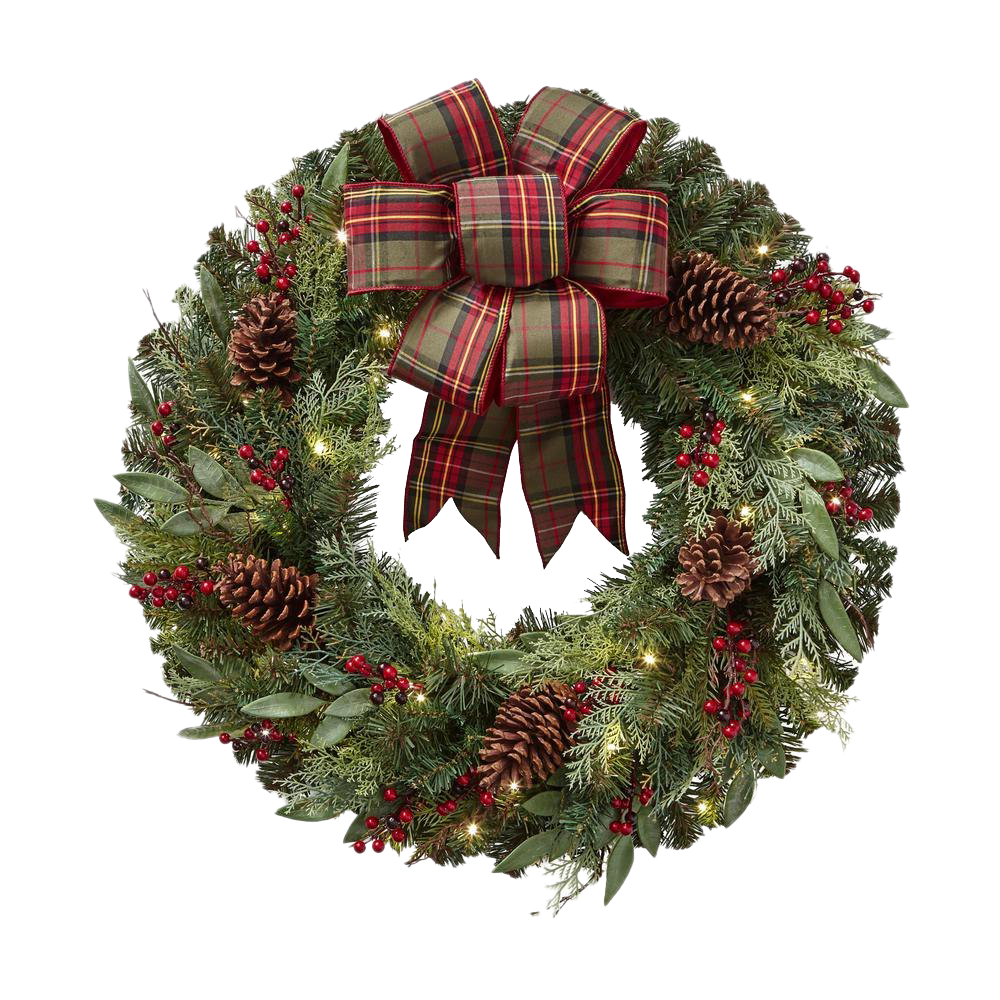 Christmas Wreath PNG Free Download