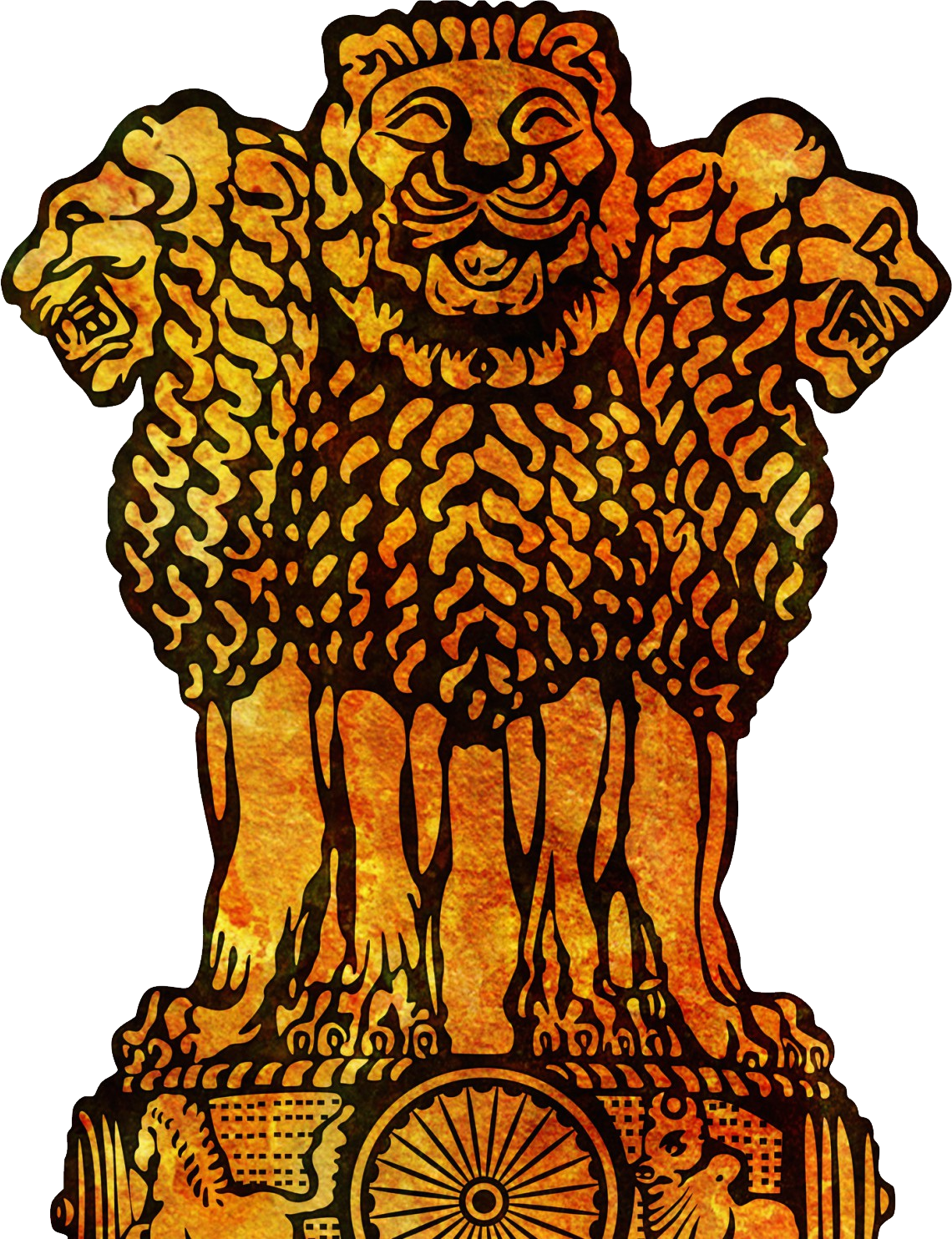 Coat of Arms of India PNG Free Download