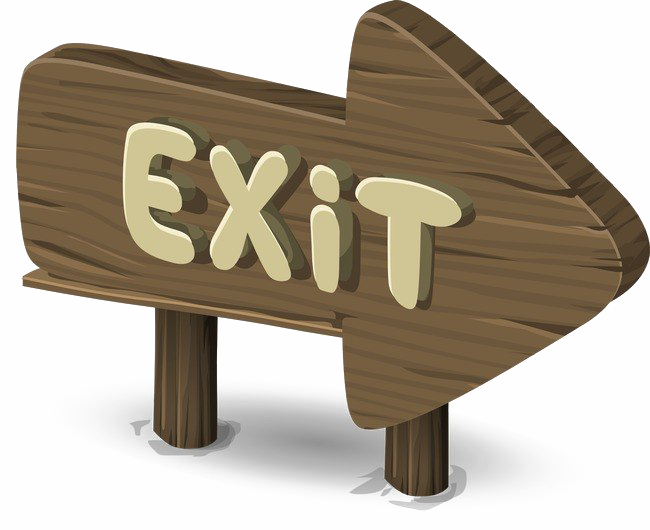 Exit PNG File
