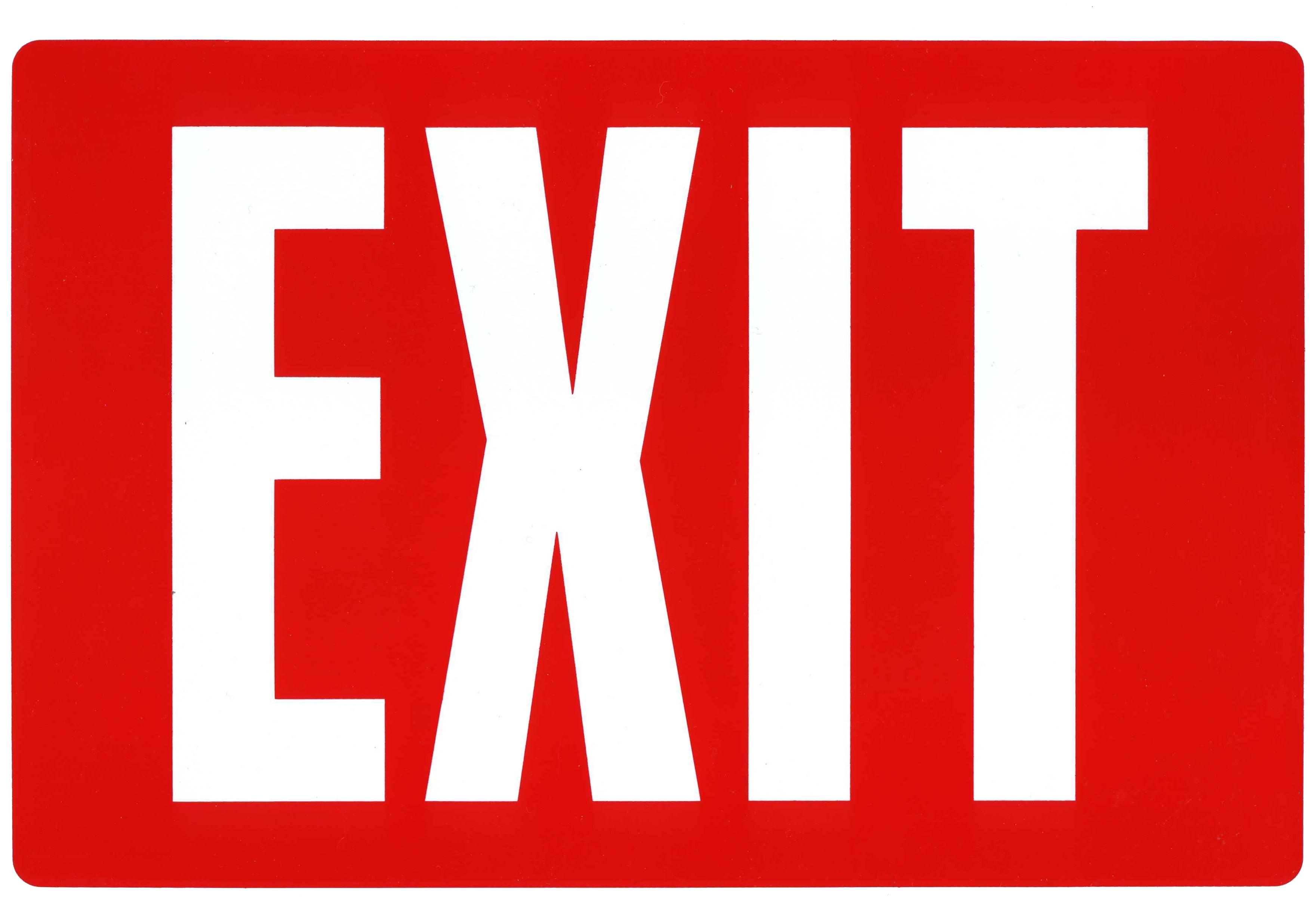 Exit PNG Picture