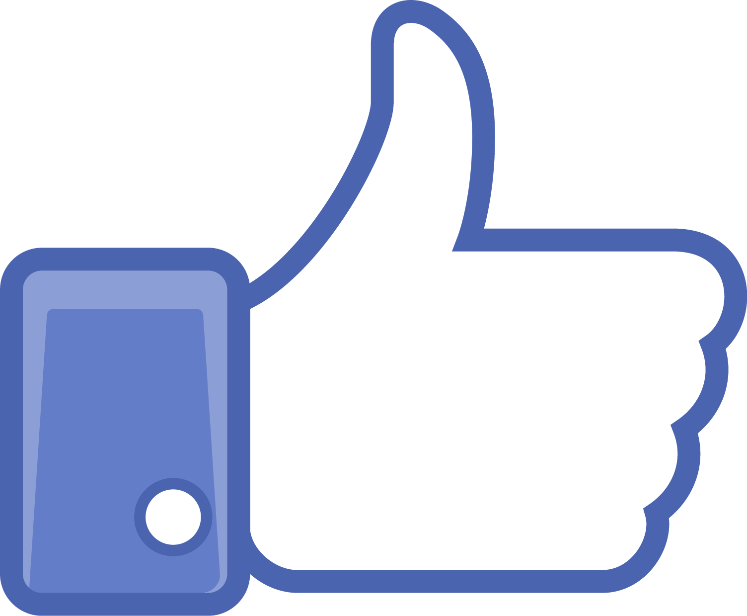 Facebook Like Transparent PNG