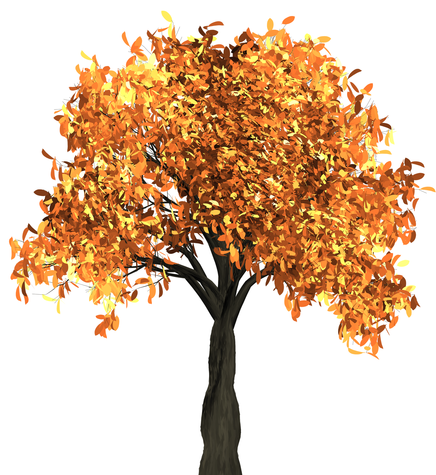 الخريف شجرة PNG شفافة HD الصورة