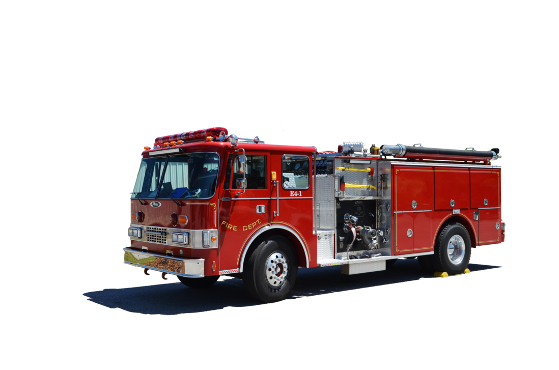Fire Truck Background PNG