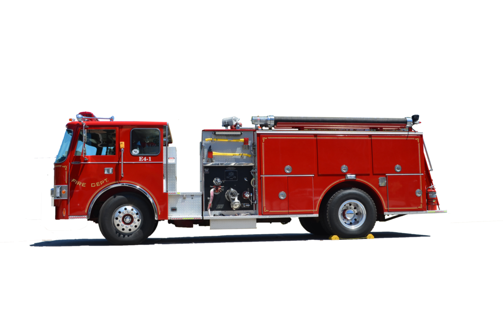 Fire Truck PNG Background Image