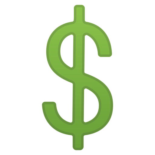 Gold Dollar Sign PNG Picture