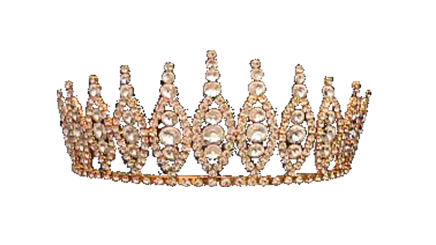 Golden Princess Crown Transparent Background