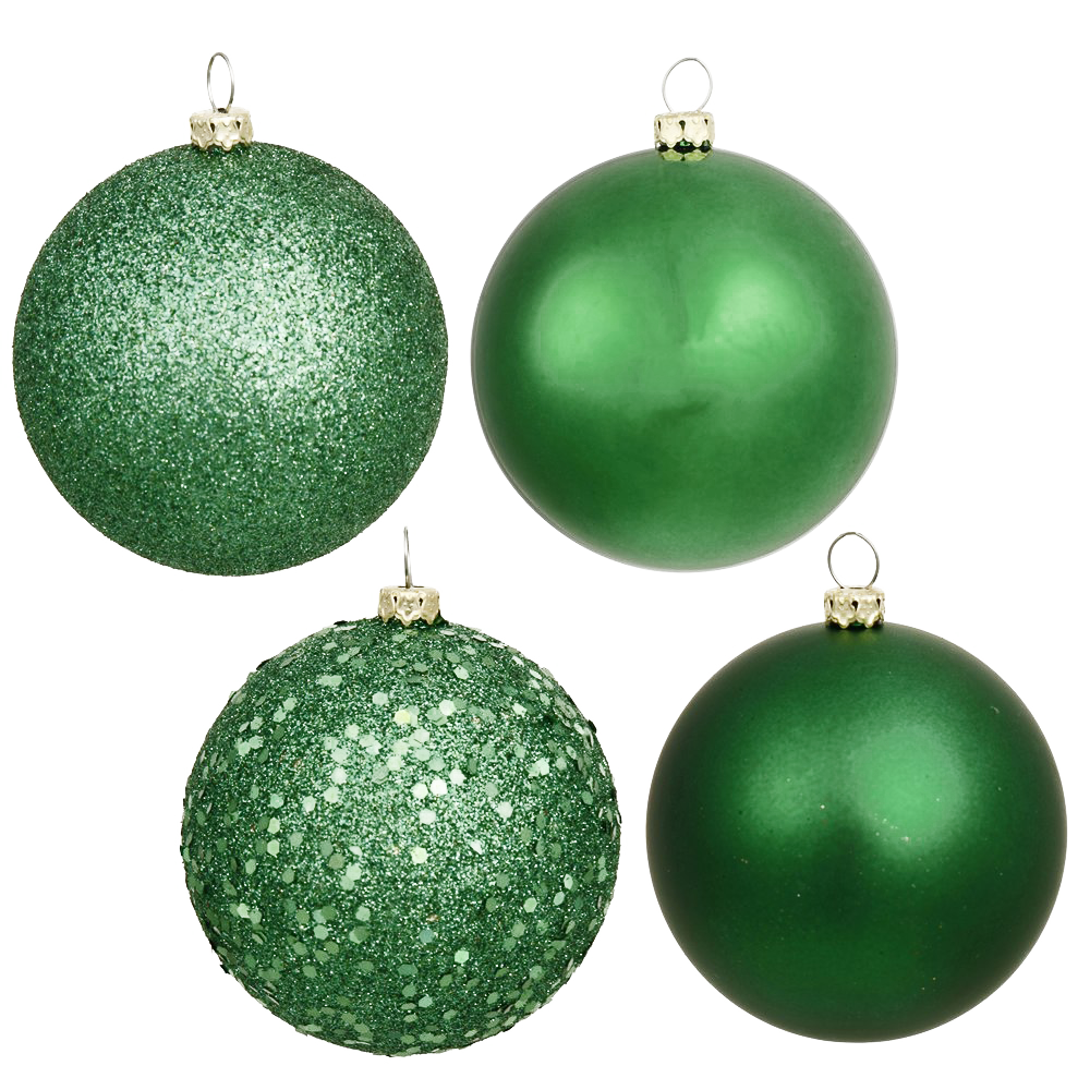 Green Christmas Ball PNG HD
