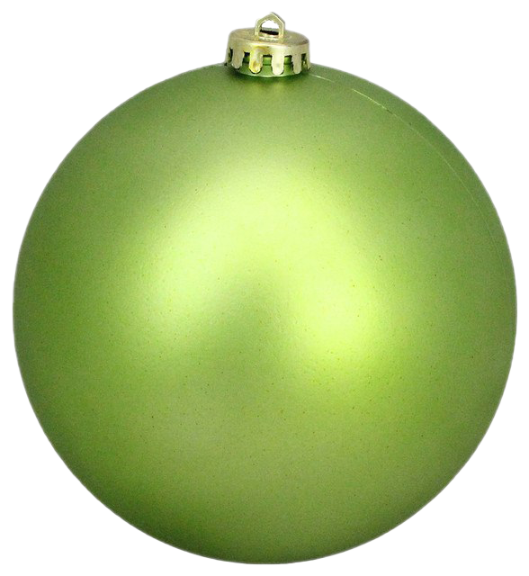 Green Christmas Ball PNG Pic