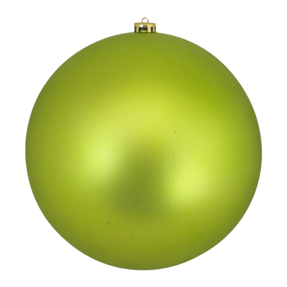 Grünes Weihnachtskugel-PNG-Bild