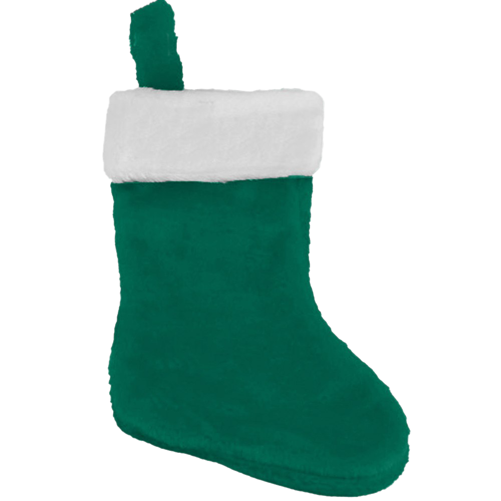 Green Christmas Stockings Transparent Background