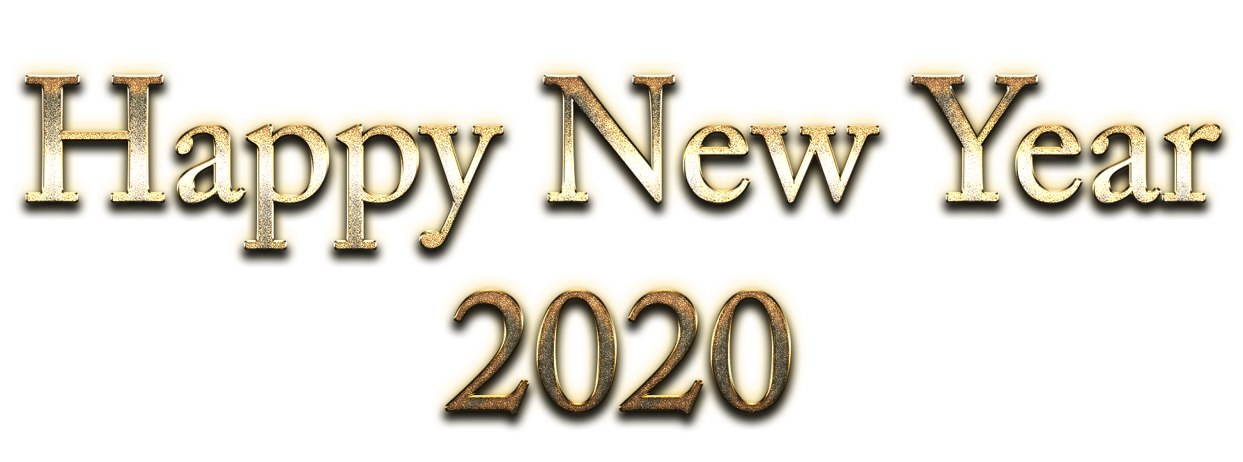 Immagine Trasparente di felice anno nuovo 2020 PNG