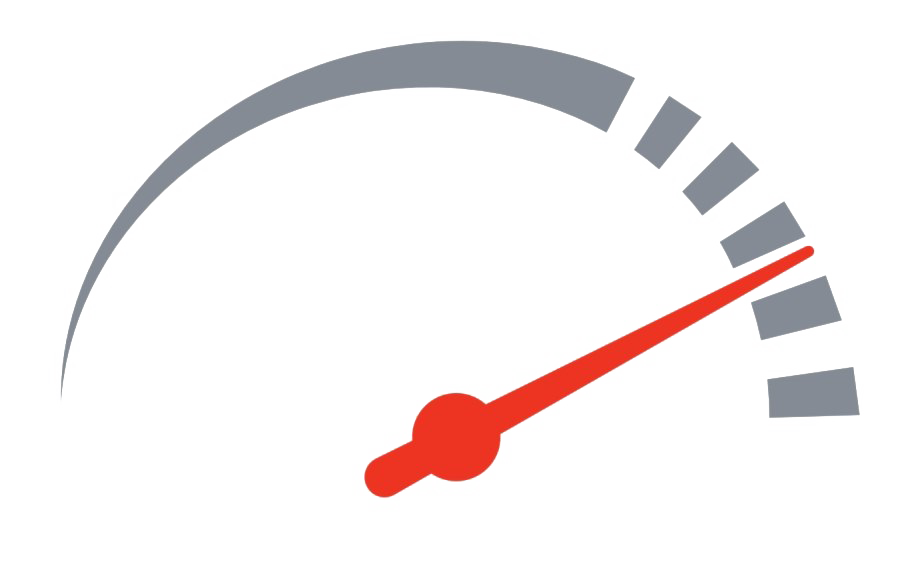 Internet-Tachometer PNG-transparentes Bild