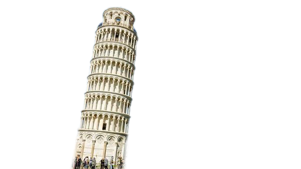 Leaning Tower Of Pisa Transparent Background