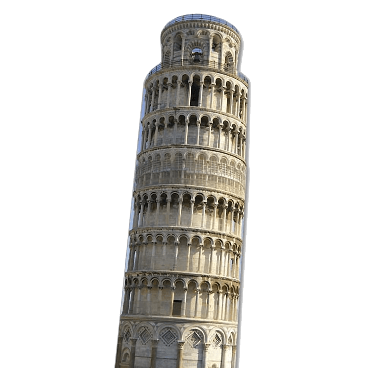 Leaning Tower of Pisa Download PNG Image