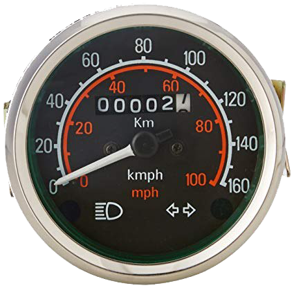 Kraftfahrzeug-Tachometer PNG-transparentes Bild