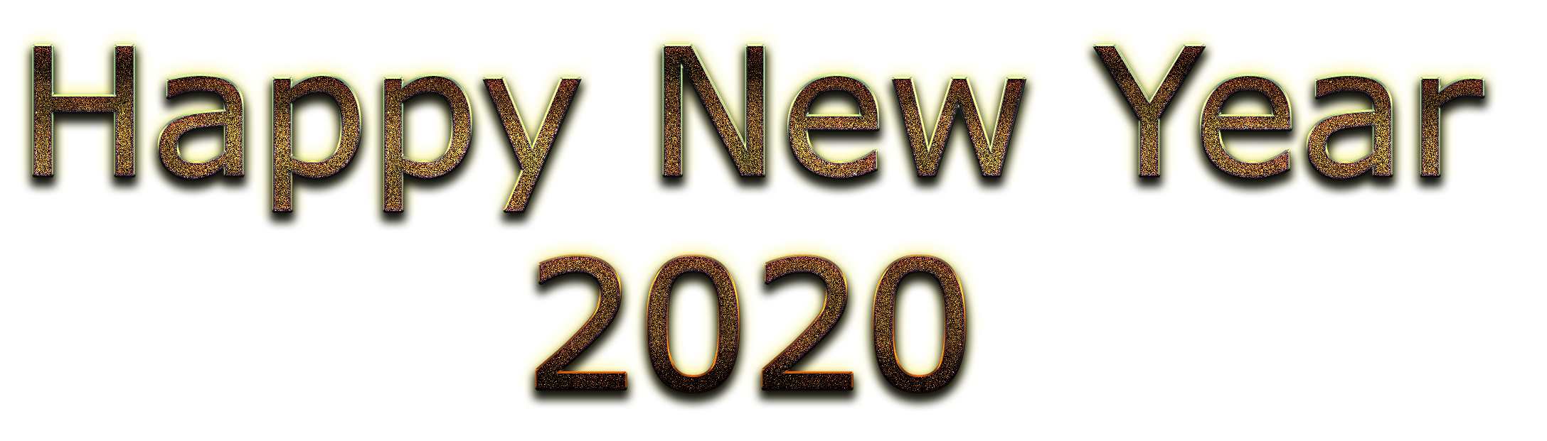 New Year 2020 PNG Photo