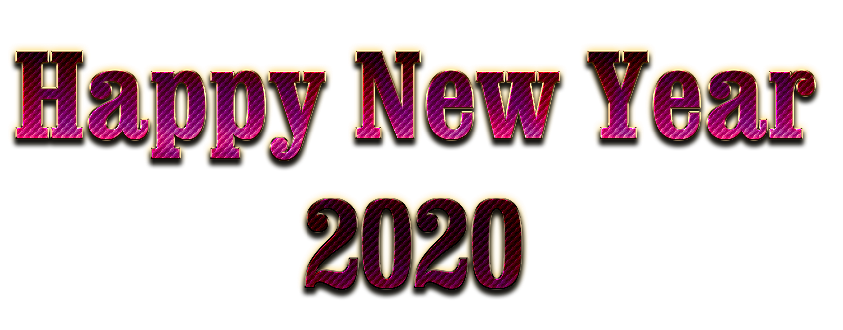 New Year 2020 PNG Picture