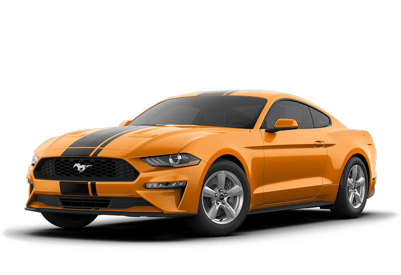 naranja Imagen de Ford Mustang PNG