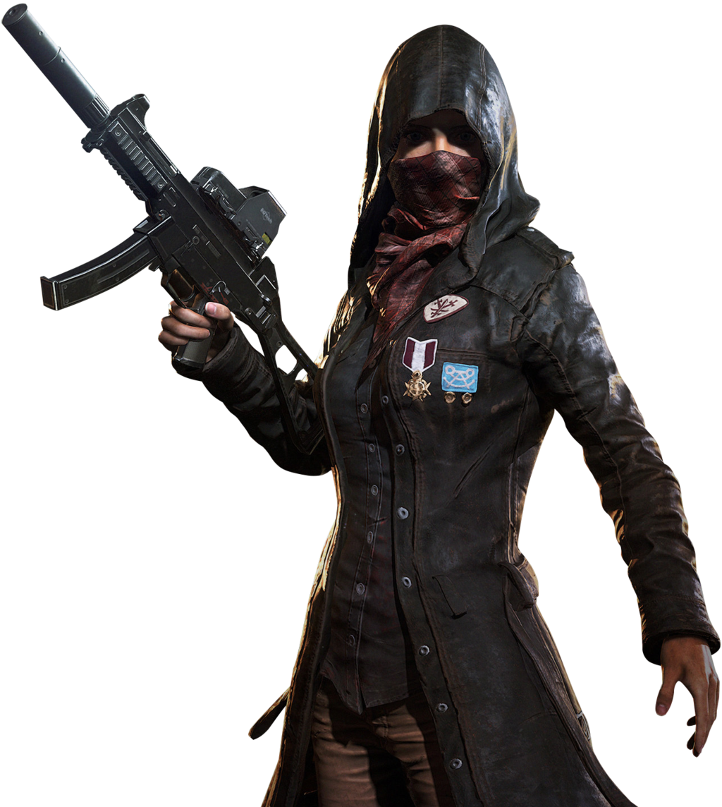 PUBG Character Background PNG