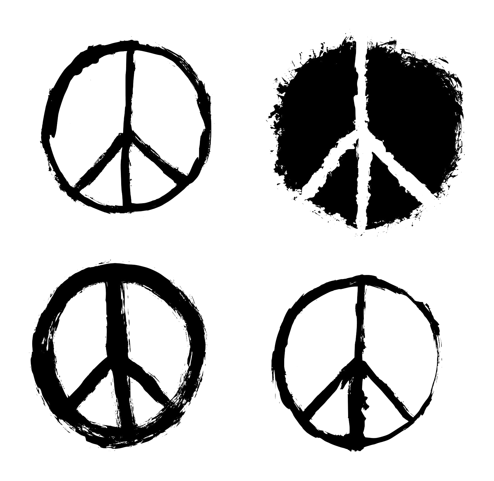 Peace Symbol Transparent PNG