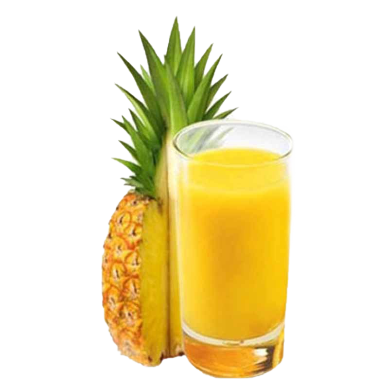 Pineapple Juice Glass PNG File