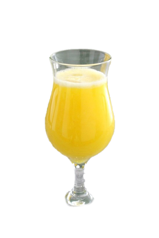 Pineapple Juice Glass PNG Picture