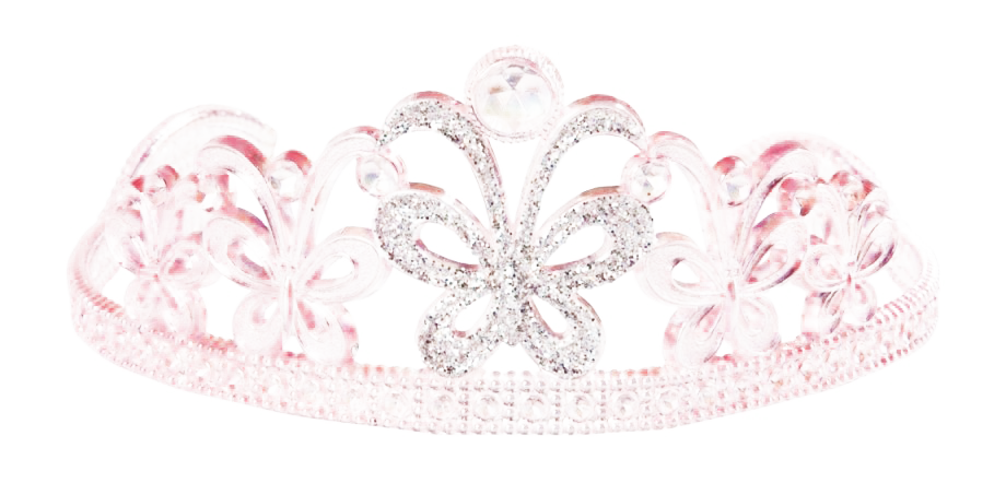 Pink Princess Crown PNG-afbeelding