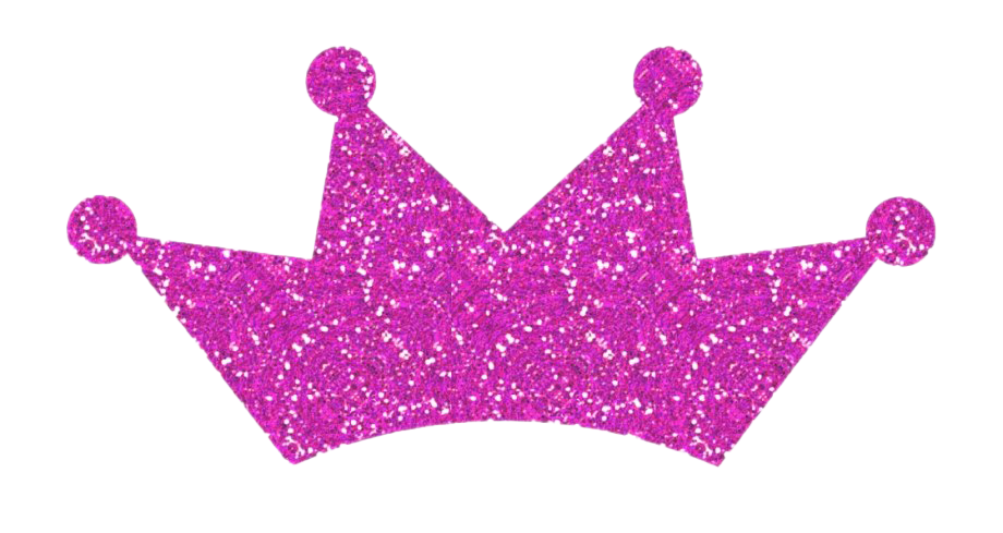 Pink Princess Crown Transparent PNG