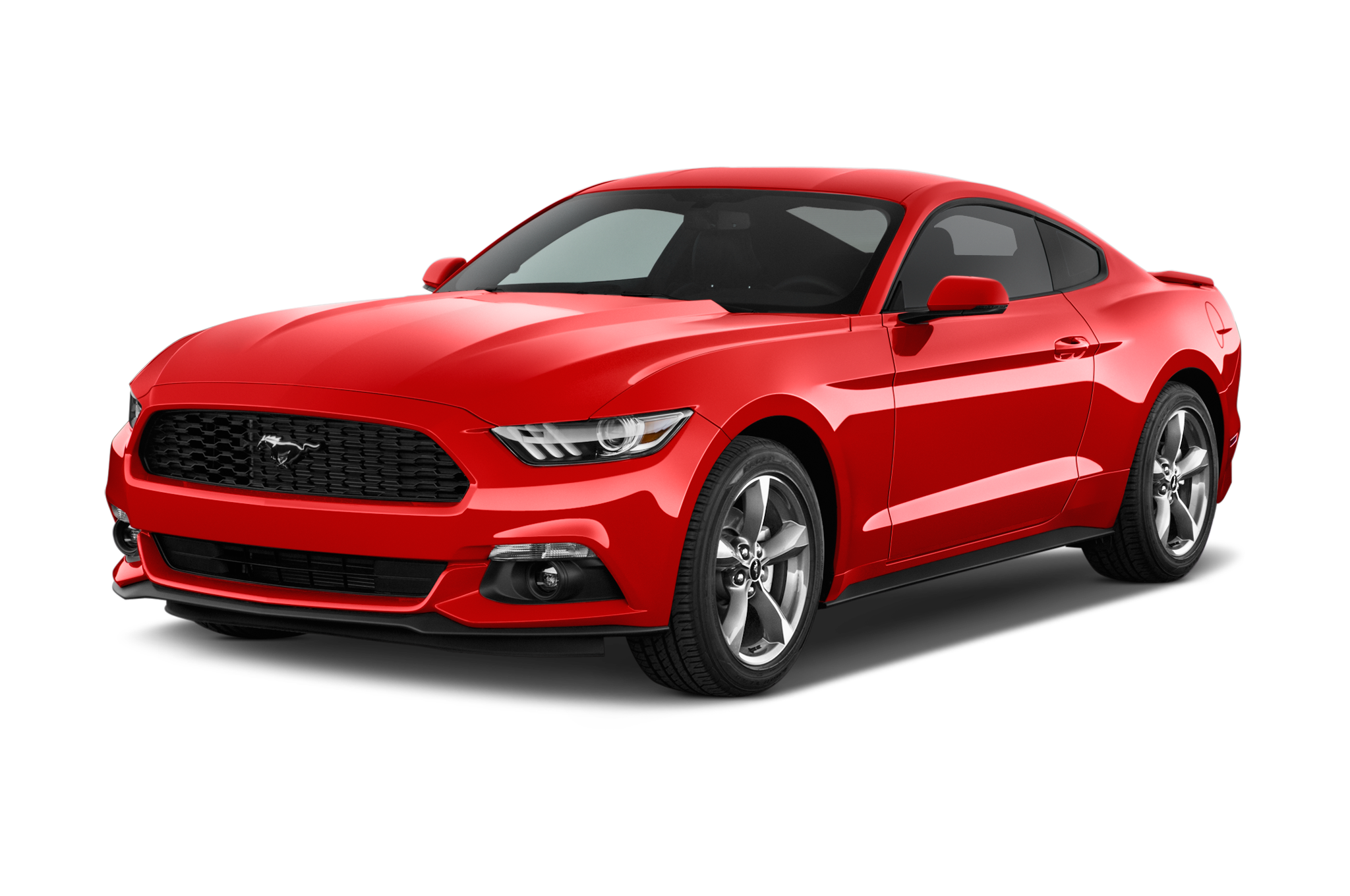 Red Ford Mustang PNG HD