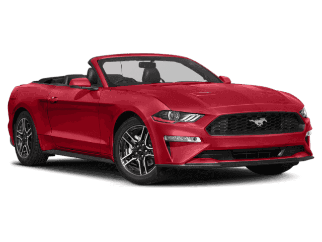 Red Ford Mustang PNG Image
