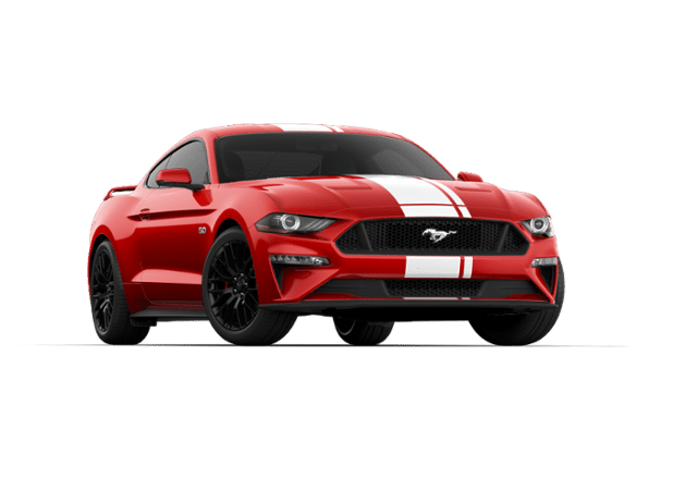 Red Ford Mustang PNG Foto