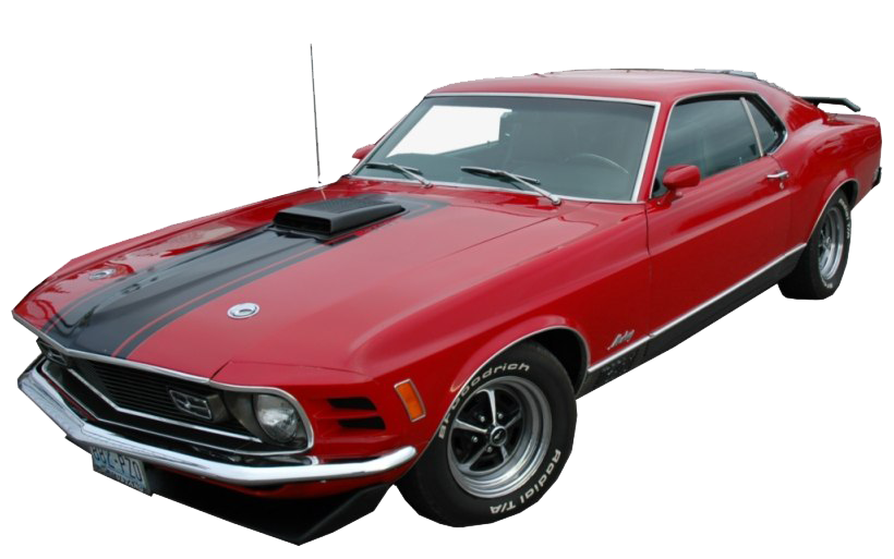 Red Ford Mustang PNG Photos