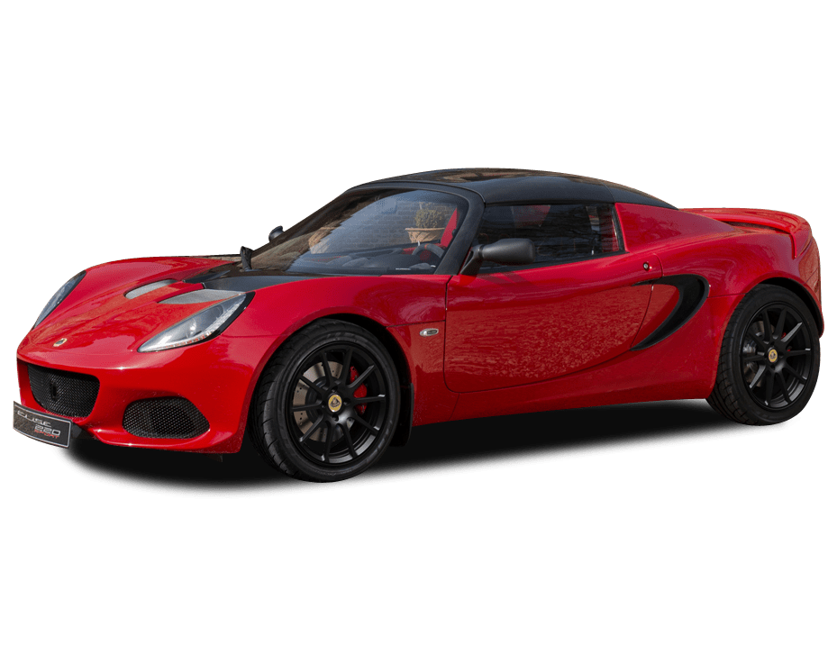 Red Lotus Car PNG Transparent Image
