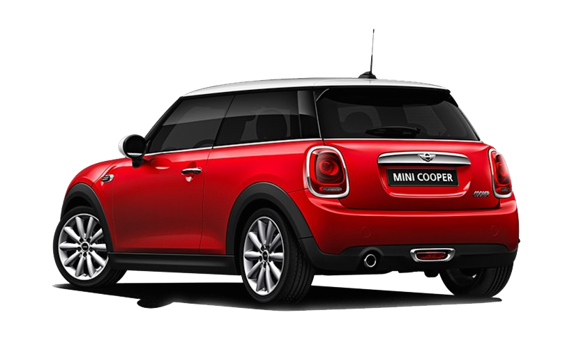 Red Mini Cooper PNG photos