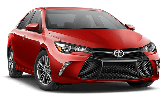 Red Toyota Camry PNG файл