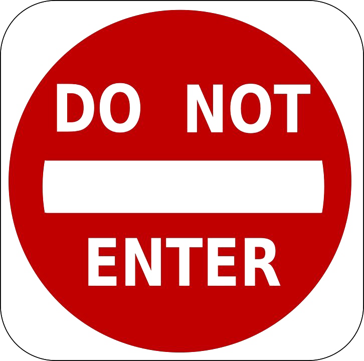 Restricted No Entry Transparent PNG