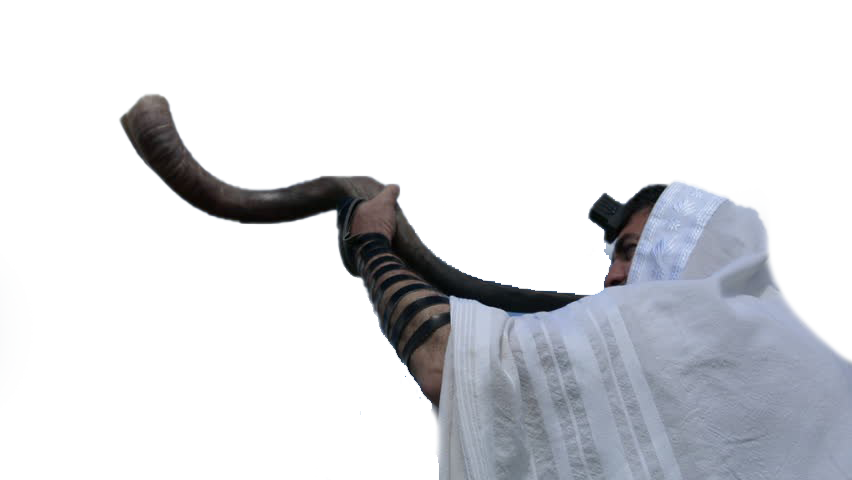 PNG 사진을 불고있는 shofar