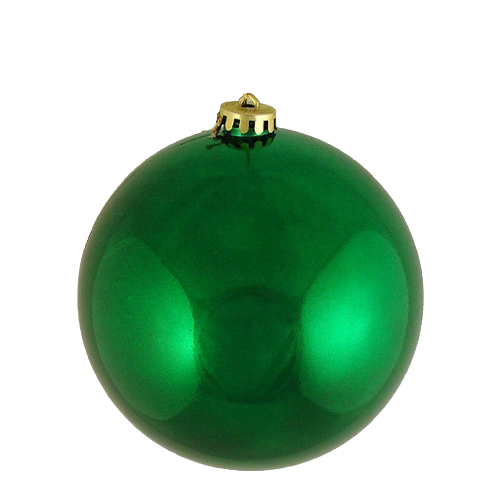 Single Groen Kerstbal PNG Transparant Beeld
