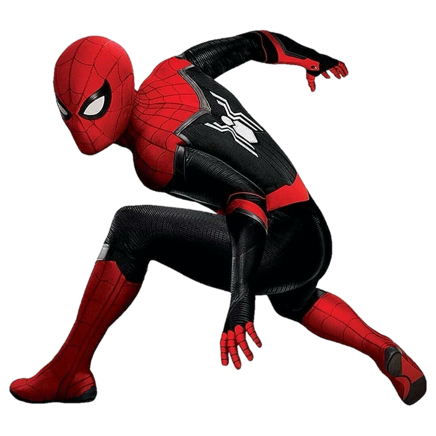 Человек-паук далеко от домашнего модернизированного костюма PNG Clipart