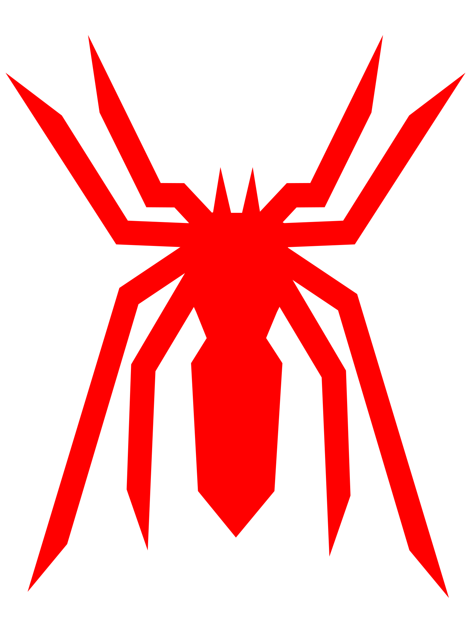 Паук-Man logo PNG Фотографии