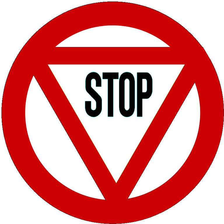 Stop Transparent PNG