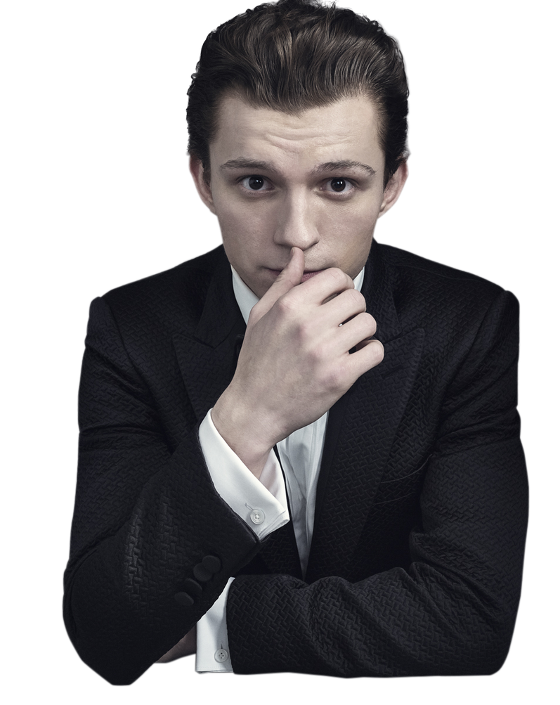 Tom Holland In Suit PNG Clipart